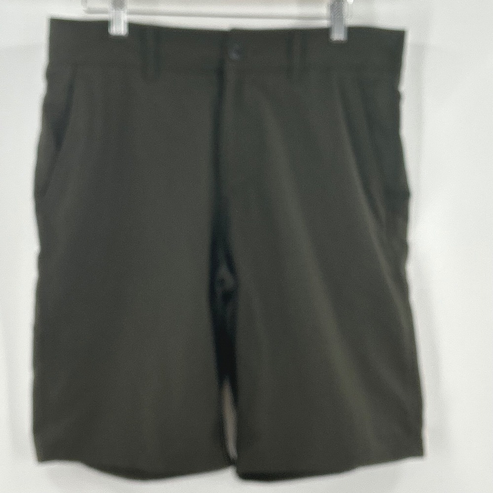 Oakley Mens Regular Fit Performance Shorts Olive Green Size 32 Stretch Golf
